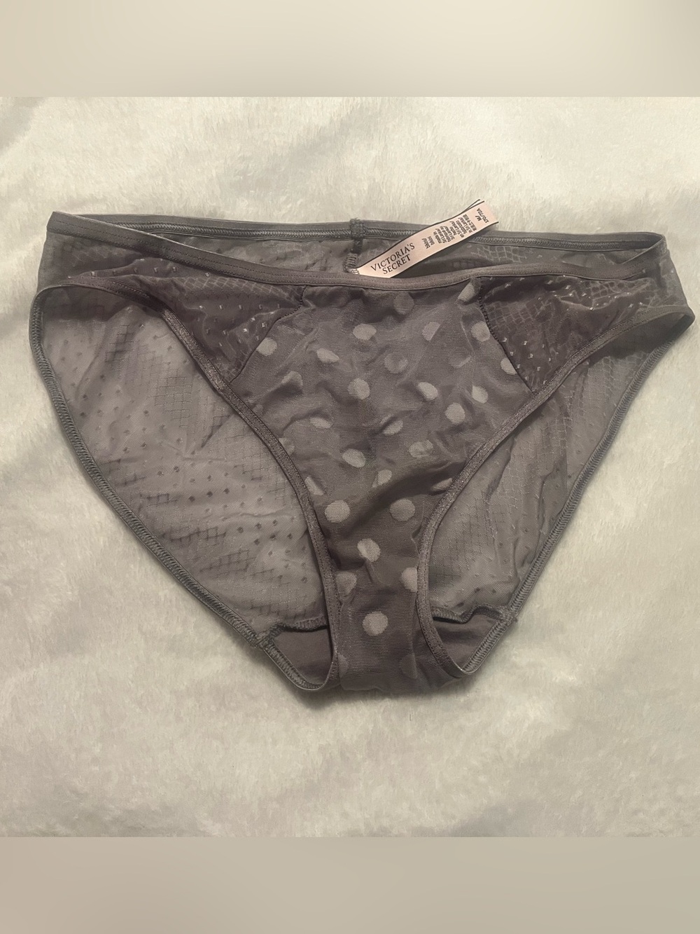NWOT 2020 VS Sheer Polka Dot Panty Victoria’s Secret
